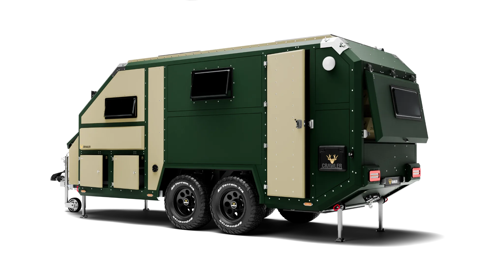 Military Green / Sahara Beige
