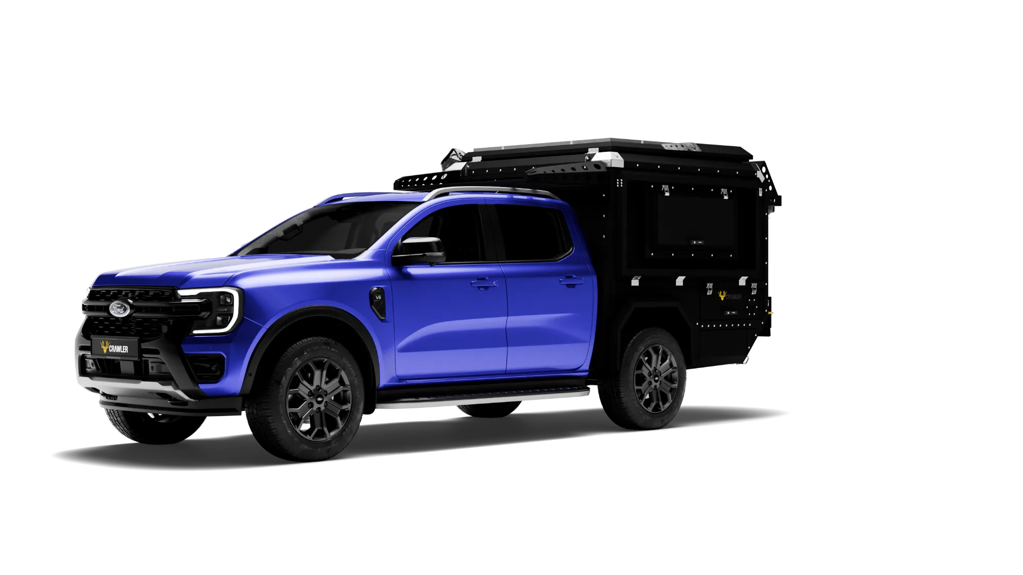 Exterior Color: Line-X Deep Black (Ral 9005) (Rough)
